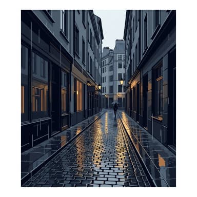 Cobblestone Street