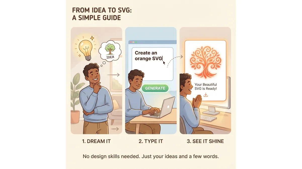 The Non-Designer's Guide to Using an AI SVG Maker (The AI Way)