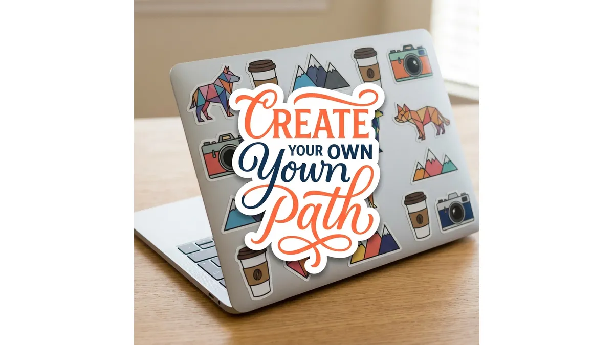 Text to Vector: How to Turn Quotes into Sticker Designs