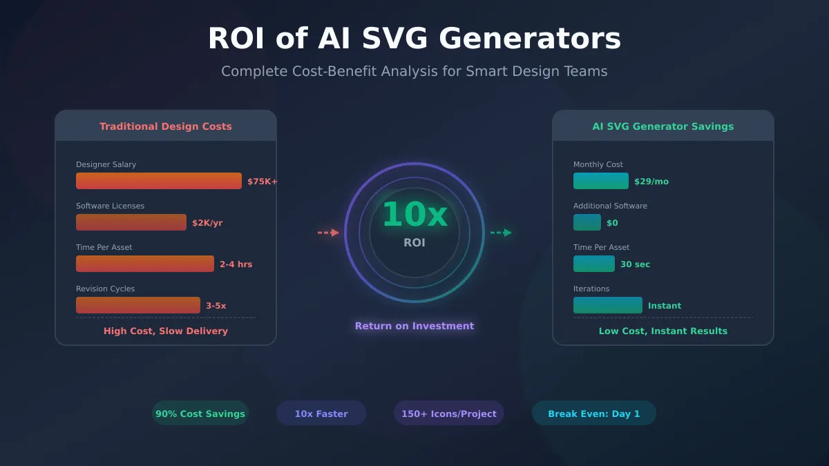 ROI of AI SVG Generators: Complete Cost-Benefit Analysis for 2026