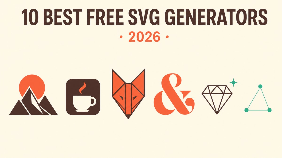 10 Best Free SVG Generators in 2026